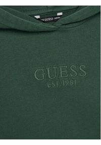 Guess Bluza L5YQ25 KAV34 Zielony Oversize. Kolor: zielony. Materiał: bawełna