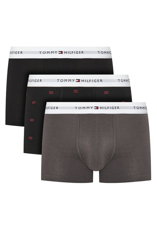 TOMMY HILFIGER - Tommy Hilfiger Komplet 3 par bokserek UM0UM02768 Kolorowy. Materiał: bawełna. Wzór: kolorowy