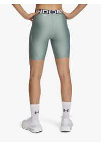 Spodenki damskie Under Armour HeatGear Authentics 8 inch Short. Kolor: zielony