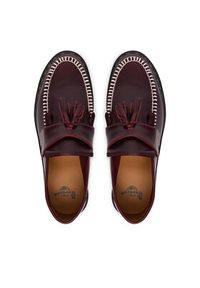 Dr. Martens Półbuty DM42849600 Bordowy. Kolor: czerwony. Materiał: skóra #5
