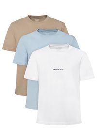 Jack & Jones Komplet t-shirtów Jornorrebro Emb 12305109 Kolorowy Regular Fit. Materiał: bawełna. Wzór: kolorowy #1