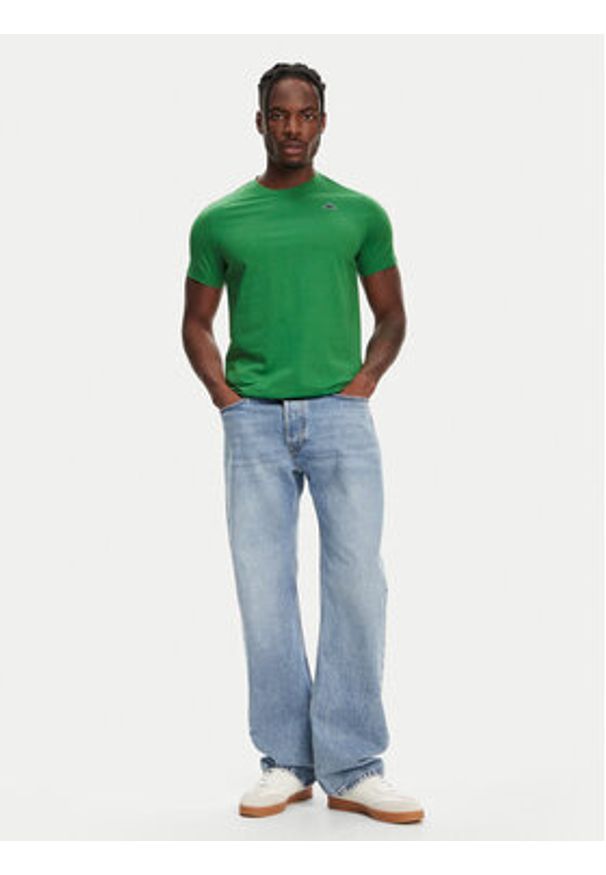 Robe di Kappa T-Shirt Luc 611187W Zielony Regular Fit. Kolor: zielony. Materiał: bawełna