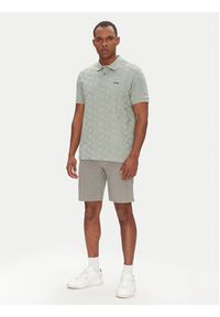 BOSS Polo Pirax 50538191 Zielony Relaxed Fit. Typ kołnierza: polo. Kolor: zielony. Materiał: bawełna #4