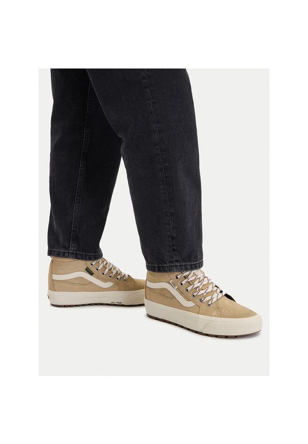 Tenisówki Vans. Kolor: beżowy