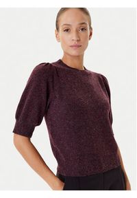 Vero Moda Sweter Doffy 10278313 Fioletowy Regular Fit. Kolor: fioletowy. Materiał: syntetyk #4