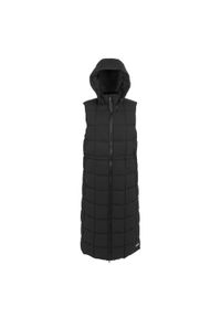 Regatta - Damska Kamizelka Z Długim Rękawem Leandra. Kolor: czarny. Długość rękawa: długi rękaw. Długość: długie. Sport: turystyka piesza #1