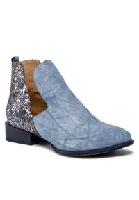 Botki Maciejka. Kolor: niebieski #1