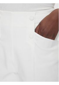 Morgan Szorty materiałowe 251-SHEON Biały Straight Fit. Kolor: biały. Materiał: bawełna, syntetyk #5