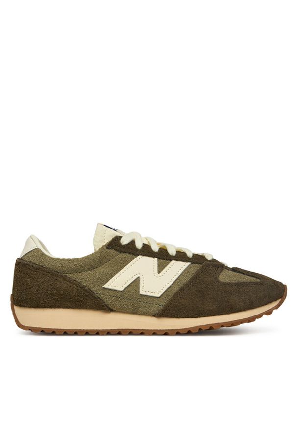 New Balance Sneakersy U471PSA W Khaki. Kolor: brązowy. Materiał: zamsz, skóra