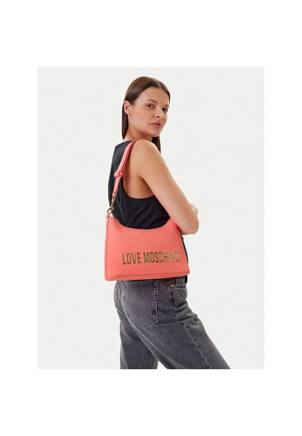 Love Moschino - Torebka LOVE MOSCHINO. Kolor: pomarańczowy
