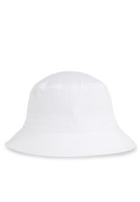 Calvin Klein Jeans Kapelusz Monogram Bucket Hat K60K611029 Biały. Kolor: biały. Materiał: materiał