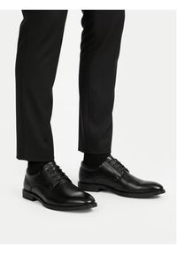 Lanetti Półbuty CEO-M33606-5 Czarny. Kolor: czarny. Materiał: materiał #3