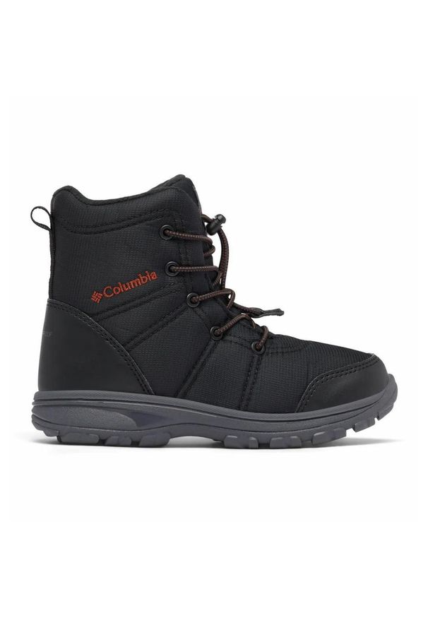 columbia - Buty Sportowe Zimowe Columbia Youth Fairbanks Omni-Heat Dziecięce. Kolor: czarny. Technologia: Omni-Heat (Columbia). Sezon: zima