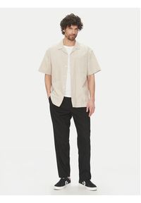 Jack & Jones - Jack&Jones Koszula Cody 12269801 Beżowy Relaxed Fit. Kolor: beżowy. Materiał: bawełna #6