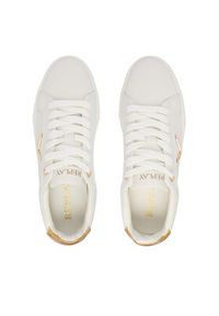 Replay - REPLAY Sneakersy GWZ7S .000.C0001L Biały. Kolor: biały. Materiał: skóra #5