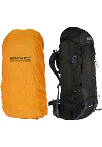 Plecak trekkingowy Regatta EU187. Kolor: czarny. Materiał: poliester. Styl: sportowy #1
