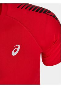 Asics Koszulka techniczna Icon Ss 2011B055 Czerwony Regular Fit. Kolor: czerwony. Materiał: syntetyk #3