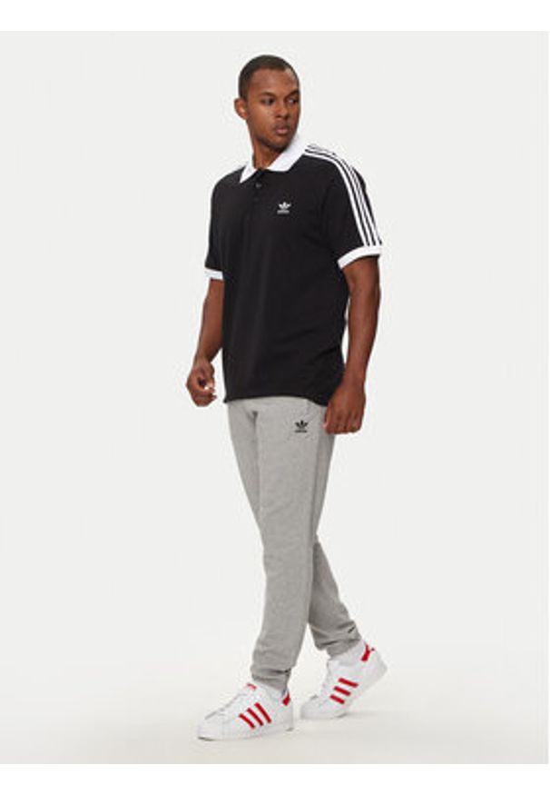 Adidas - adidas Polo adicolor Classics 3-Stripes IL2501 Czarny Regular Fit. Typ kołnierza: polo. Kolor: czarny. Materiał: bawełna