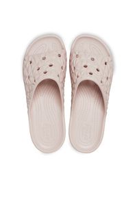 Crocs Klapki Classic Platform Geometric Slide W 209564 Różowy. Kolor: różowy. Obcas: na platformie