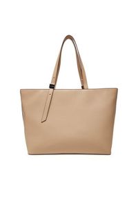 Hugo - HUGO Torebka 50541884 Beżowy. Kolor: beżowy. Materiał: skórzane #6