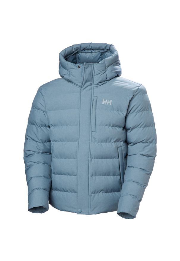 Ocieplana kurtka z kapturem Helly Hansen Alby. Typ kołnierza: kaptur. Kolor: niebieski. Materiał: puch. Sport: turystyka piesza