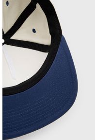 Vans czapka bawełniana kolor beżowy wzorzysta. Kolor: beżowy. Materiał: bawełna #2