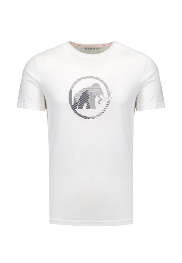 Mammut - T-shirt MAMMUT MAMMUT LOGO. Okazja: na co dzień. Materiał: bawełna. Wzór: ze splotem, nadruk, geometria. Styl: casual