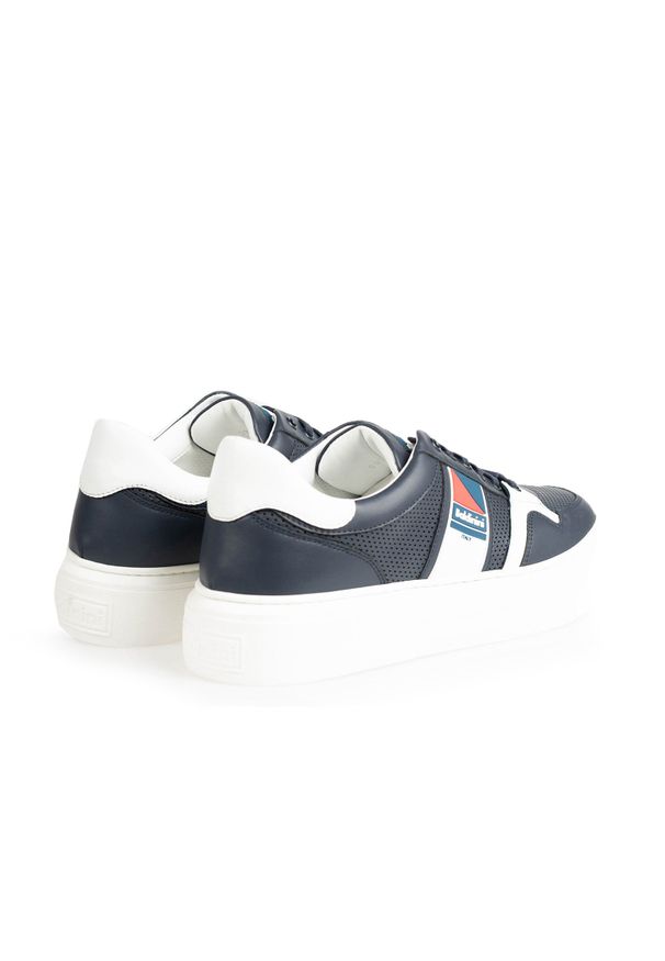 Baldinini Sneakersy | 097900XVIVI | Mężczyzna | Granatowy. Kolor: niebieski. Materiał: skóra. Wzór: aplikacja