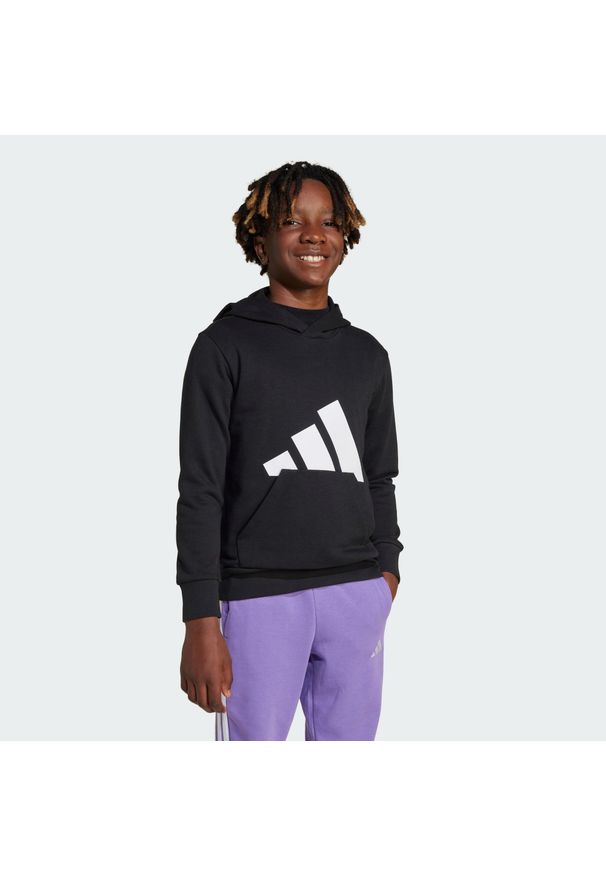 Bluza Adidas Sport J Bl Ft Hd 280 Dzieci. Kolor: czarny, biały, wielokolorowy. Sport: joga i pilates