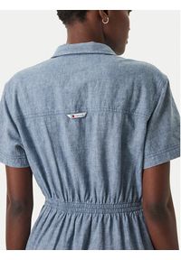 Tommy Jeans Sukienka koszulowa DW0DW18556 Niebieski Relaxed Fit. Kolor: niebieski. Materiał: bawełna. Typ sukienki: koszulowe #2