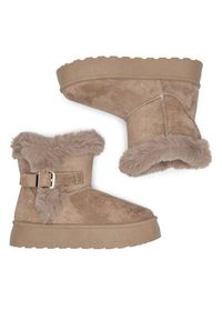 Jenny Fairy Śniegowce WSX23-15 Beżowy. Kolor: beżowy. Materiał: materiał #4