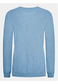 Pierre Cardin Sweter 50600/000/5040 Niebieski Regular Fit. Kolor: niebieski. Materiał: bawełna #3