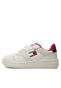 Tommy Jeans Sneakersy Tjw Retro Basket EN0EN02206 Écru. Materiał: skóra #3