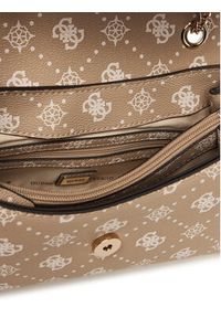Guess Torebka Silia HWGP98 90210 Beżowy. Kolor: beżowy. Materiał: skórzane #5