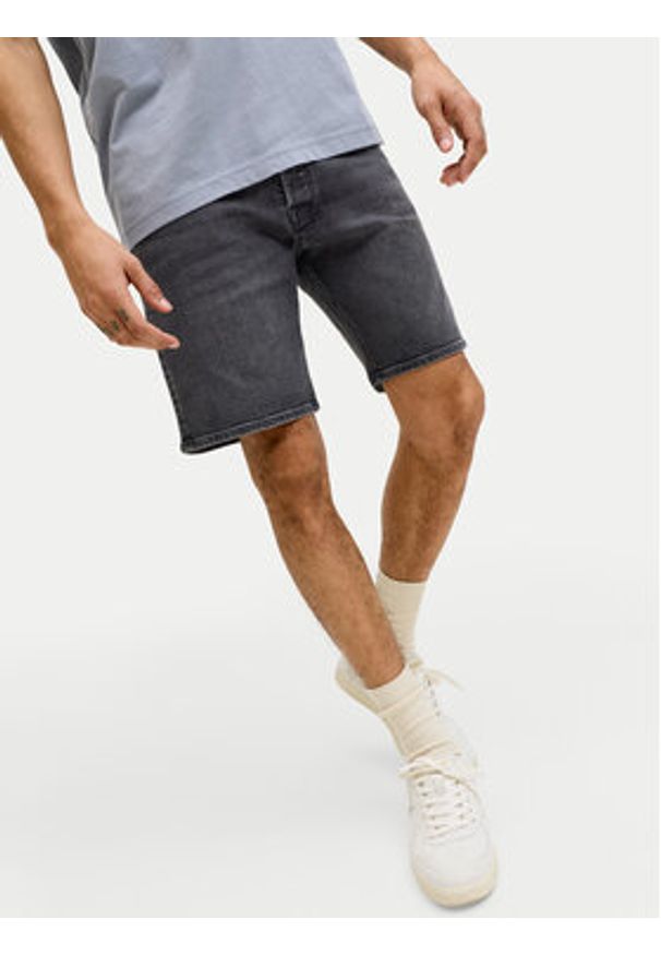 Jack & Jones Szorty materiałowe Rick Original 12290839 Czarny Regular Fit. Kolor: czarny. Materiał: syntetyk, bawełna