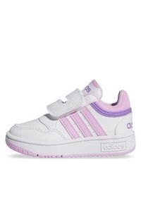 Adidas - adidas Sneakersy Hoops Shoes IF7734 Biały. Kolor: biały. Materiał: materiał #3