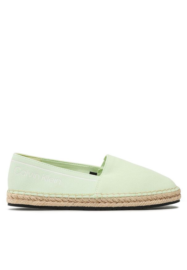 Espadryle Calvin Klein. Kolor: zielony