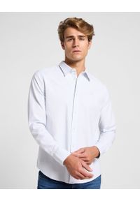 Lee - MESKA KOSZULA LEE PATCH SHIRT SHY BLUE BRIGHT WHITE 112363910 #1
