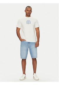 Blend T-Shirt 20718312 Biały Regular Fit. Kolor: biały. Materiał: bawełna #4