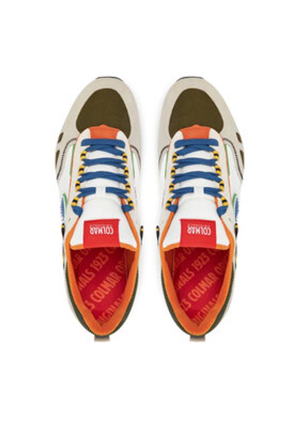 Colmar Sneakersy Travis Sport SS25/020 Biały. Kolor: biały. Materiał: materiał