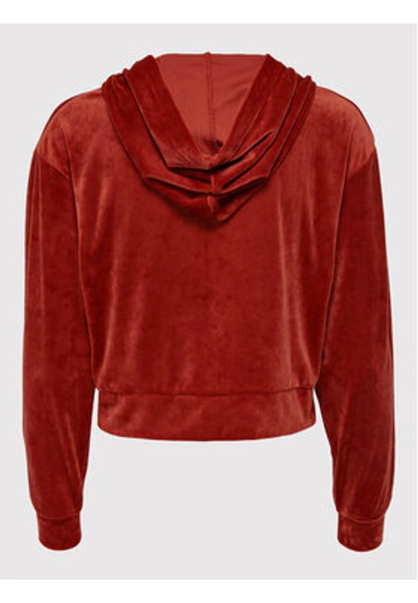 only - ONLY Bluza Rebel 15266927 Brązowy Regular Fit. Kolor: brązowy. Materiał: syntetyk