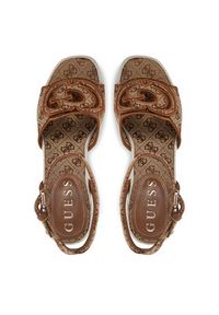 Guess Espadryle FLJTEE FAL04 Beżowy. Kolor: beżowy. Materiał: materiał #5