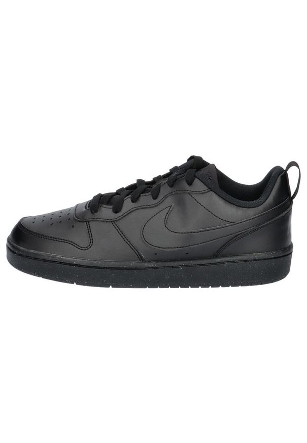 Tenisówki Nike Model Court Borough Low Recraft (gs) Kolor Czarny. Kolor: czarny. Materiał: syntetyk, materiał. Szerokość cholewki: normalna. Model: Nike Court. Sport: turystyka piesza