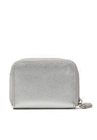 VALENTINO - Valentino Mały Portfel Damski Divina VPS1R4139G Srebrny. Kolor: srebrny. Materiał: skóra