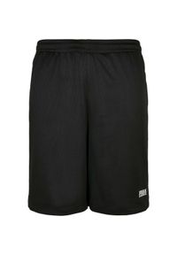 Szorty Urban Classics Basic Mesh. Kolor: czarny. Materiał: mesh. Długość: krótkie. Sezon: lato #1
