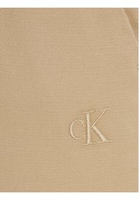 Calvin Klein Jeans Chinosy J30J317669 Beżowy Slim Fit. Kolor: beżowy. Materiał: bawełna #3