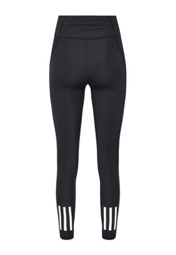 Adidas - adidas Legginsy Own the Run IS9906 Czarny Slim Fit. Kolor: czarny. Materiał: syntetyk. Sport: bieganie