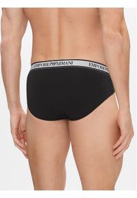 Emporio Armani Underwear Komplet 3 par slipów 111734 4R717 50620 Czarny. Kolor: czarny. Materiał: bawełna #4