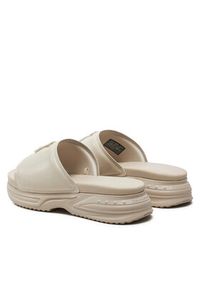 Calvin Klein Jeans Klapki Chunky Comf Slide Mtr YW0YW01506 Écru. Materiał: skóra #6