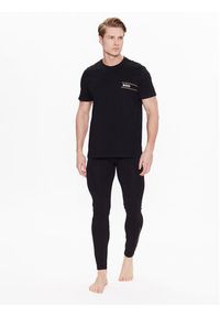 BOSS - Boss T-Shirt 50483644 Czarny Regular Fit. Kolor: czarny. Materiał: bawełna #5